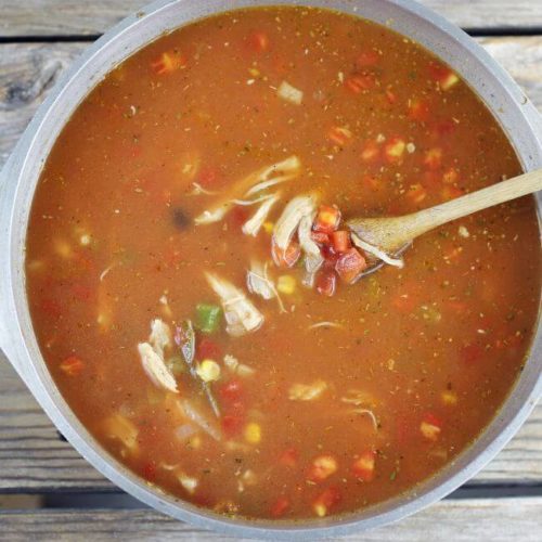 Easy Southwest Soup - Words of Deliciousness
