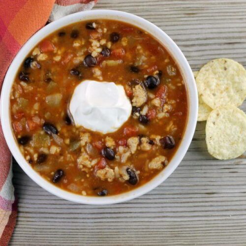 Hearty Black Bean Soup - Words of Deliciousness