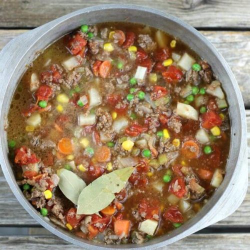 Easy Hamburger Stew - Words of Deliciousness