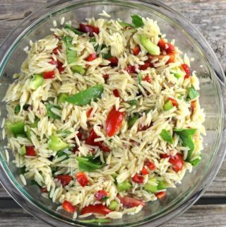 Orzo Pasta Salad - Words of Deliciousness